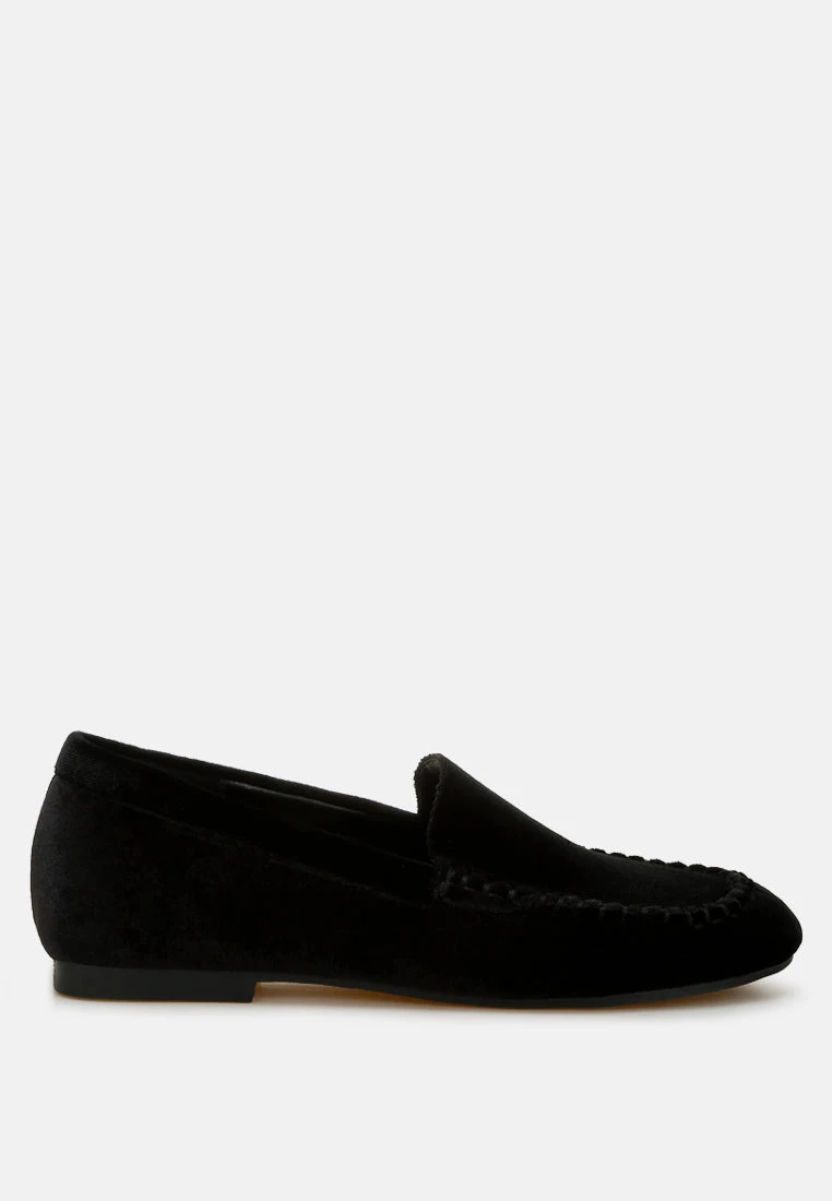 Robua Velvet Flat Loafers 8 Robua Velvet Flat Loafers - Image 6