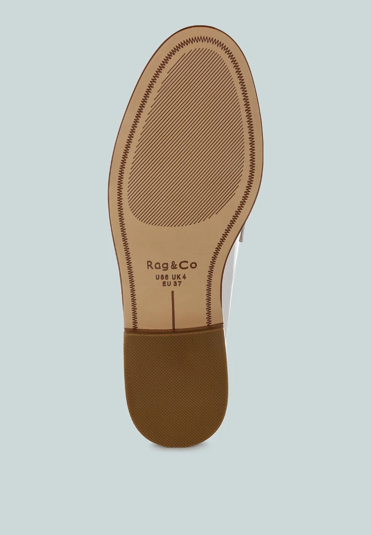 Roxana Real Leather Penny Strap Loafers 8 Roxana Real Leather Penny Strap Loafers - Image 6