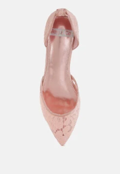 Shrami Pearl & Rhinestone Strap Flat Sandals -Her Shoe World Shrami Pearl Rhinestone Strap Flat Sandals RCSH5111 BLUSH 4