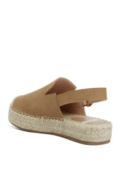 Affie Genuine Suede Slingback Strap Espadrilles 16 Affie Genuine Suede Slingback Strap Espadrilles -Her Shoe World Tan Suede Slingback Strap Espadrilles RCSH4637 Tan 8