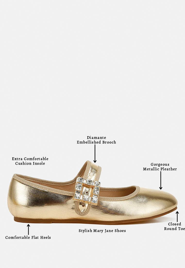 Upstage Brooch Mary Jane Ballerinas 15 Upstage Brooch Mary Jane Ballerinas - Image 13