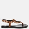 Venusa Leopard Print Buckled Flats -Her Shoe World VenusaLeopardPrintBuckledFlatsRCSH5631 4