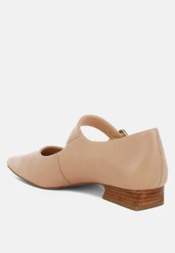 Vernis Genuine Leather Mary Jane Sandals 29 Vernis Genuine Leather Mary Jane Sandals -Her Shoe World Vernis Genuine Leather Mary Jane Sandals RCSH5156 BEIGE 9