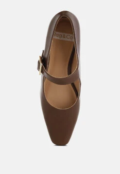 Vernis Genuine Leather Mary Jane Sandals 40 Vernis Genuine Leather Mary Jane Sandals -Her Shoe World Vernis Genuine Leather Mary Jane Sandals RCSH5156 BROWN 6 97f07091 0848 4b1f 98d0 890d8ad6246c