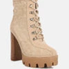 YOKO Beige Fine Suede Quilted Ankle Boots 2 YOKO Beige Fine Suede Quilted Ankle Boots -Her Shoe World YOKOBeigeFineSuedeQuiltedAnkleBoots RCSH3885 Beige 6