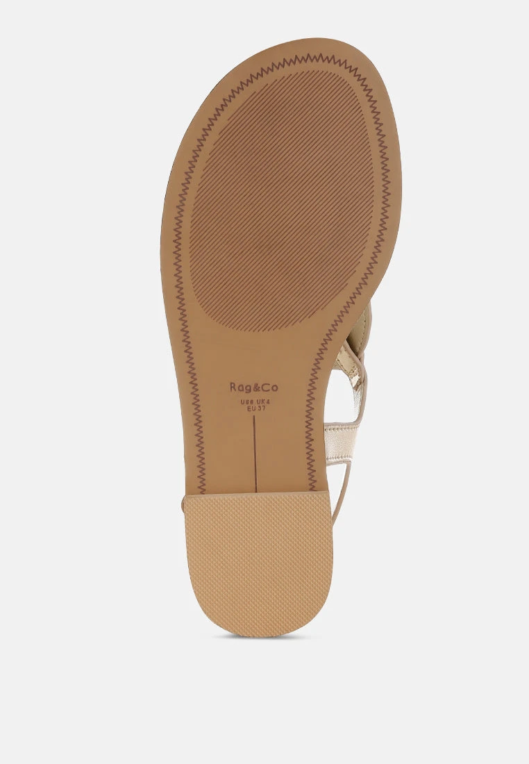 Zorad Metallic Genuine Leather Flats 6 Zorad Metallic Genuine Leather Flats - Image 5