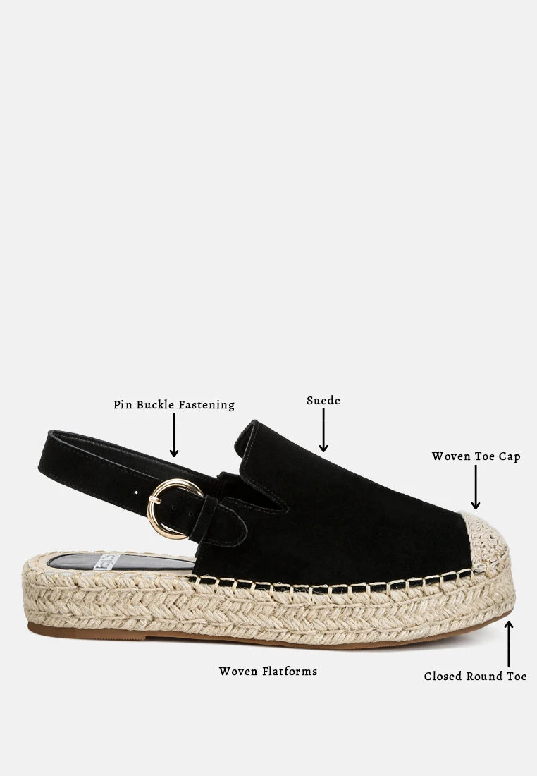 Affie Genuine Suede Slingback Strap Espadrilles 14 Affie Genuine Suede Slingback Strap Espadrilles - Image 12