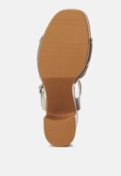 Daniela Genuine Suede Leather High Block Sandals 16 Daniela Genuine Suede Leather High Block Sandals -Her Shoe World danielasuedehighblocksandals RCSH4738 beige 8