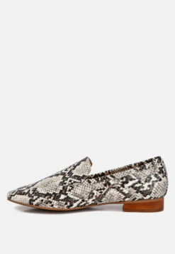 JULIA Snake Skin Textured Loafers 11 JULIA Snake Skin Textured Loafers -Her Shoe World juliatexturedloafers RCSH2230 multi snake 5