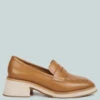 MOORE Lead Lady Loafers In Tan 1 MOORE Lead Lady Loafers In Tan -Her Shoe World mooreleadladyloafers RCSH2376 tan 1