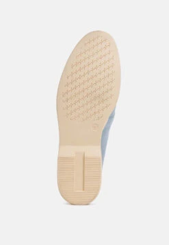 Nautica Genuine Suede Knot Detailed Loafers 34 Nautica Genuine Suede Knot Detailed Loafers -Her Shoe World nauticasuedeknotdetailedloafers RCSH4827 babyblue 9