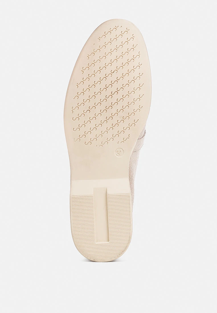 Nautica Genuine Suede Knot Detailed Loafers 8 Nautica Genuine Suede Knot Detailed Loafers - Image 6