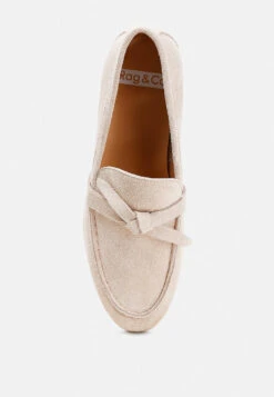 Nautica Genuine Suede Knot Detailed Loafers 25 Nautica Genuine Suede Knot Detailed Loafers -Her Shoe World nauticasuedeknotdetailedloafers RCSH4827 beige 8 02475055 b372 4524 80a3 f6ba7b9bccb8