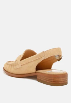 Nemykin Woven Strap Slingback Loafers 11 Nemykin Woven Strap Slingback Loafers -Her Shoe World nemykinwovenstrapslingbackloafers RCSH4823 beige 7