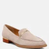 PAULINA Taupe Suede Slip-on Loafers -Her Shoe World paulinasuedeslip onloafers RCSH2234 taupe 9