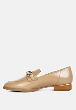 POLA Nude Leather Horsebit Loafers 13 POLA Nude Leather Horsebit Loafers -Her Shoe World polaleatherhorsebitloafers RCSH2233 nude 5