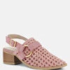 ROSALIE Pink Block Heeled Sandal 2 ROSALIE Pink Block Heeled Sandal -Her Shoe World rosalieblockheeledsandal RCSH2112 pink 7