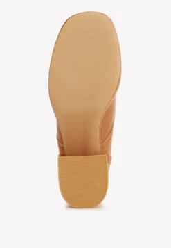 Quecha Leather Block Heel Oxfords In Tan 15 Quecha Leather Block Heel Oxfords In Tan -Her Shoe World zailaleatherblockheeloxfords RCSH4218 tan 8
